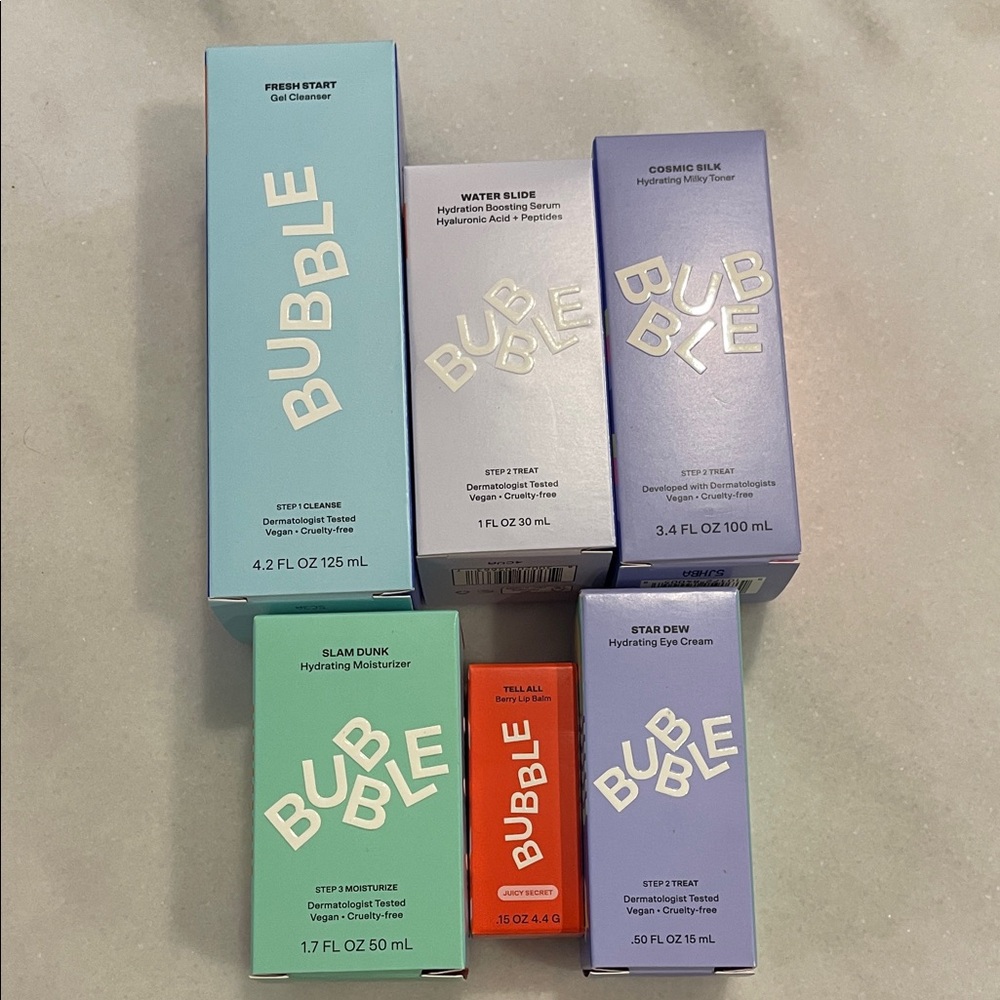 Bubble Hydrating Skincare Set (Brand New)